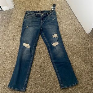 Low rise 90’s vintage straight jeans 7R W28 L31